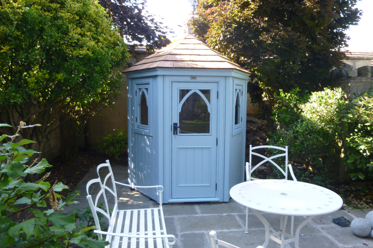 Garden Sheds are great hobby rooms