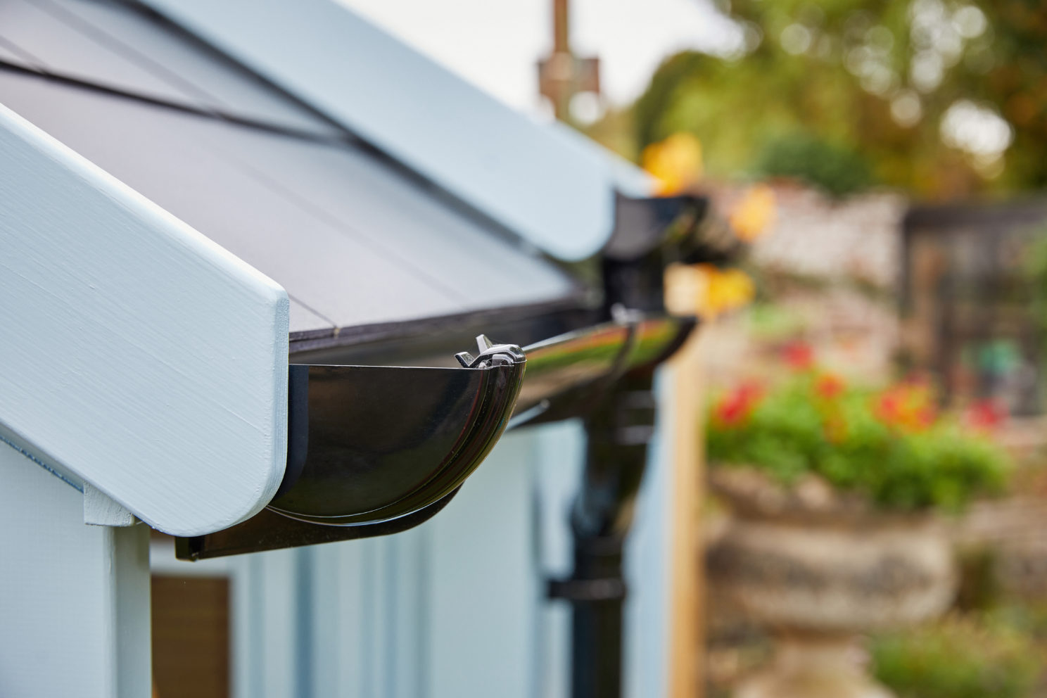 Guttering for your posh shed