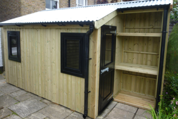 modular garden shed