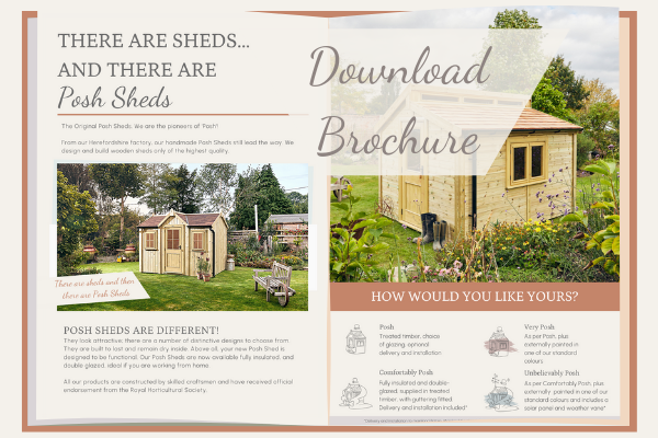 Posh Shed Company Brochure