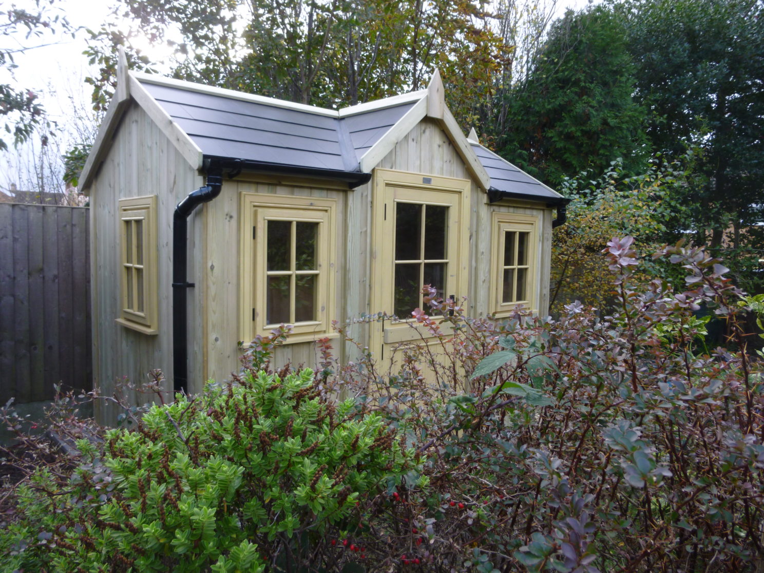 insulated working from home office garden building