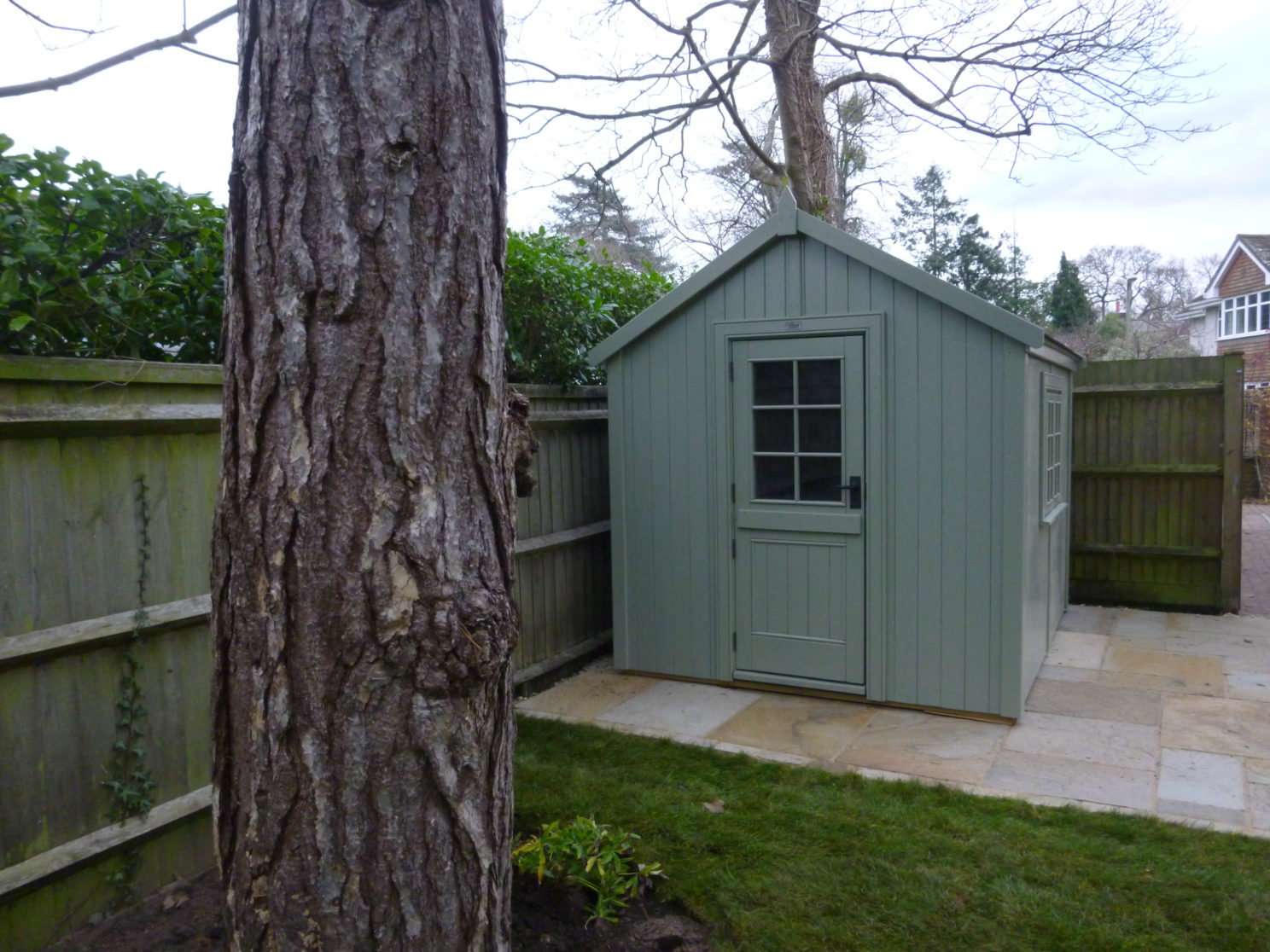 Posh Shed with Stable Door