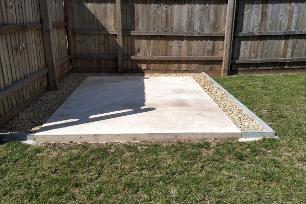 A Concrete Shed Base is Perfect for Larger Sheds