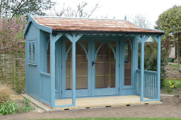 Bespoke Shed with double doors