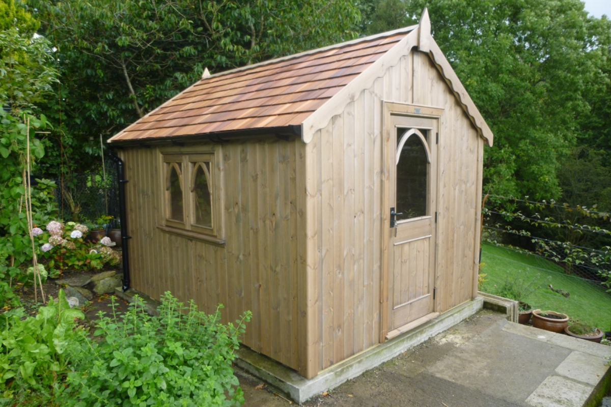 Gothic Insulated Shed