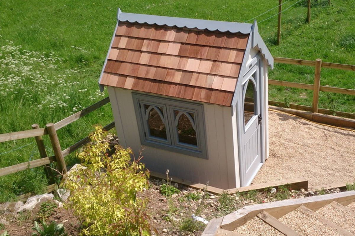 Small and Stylish The Gothic Shed